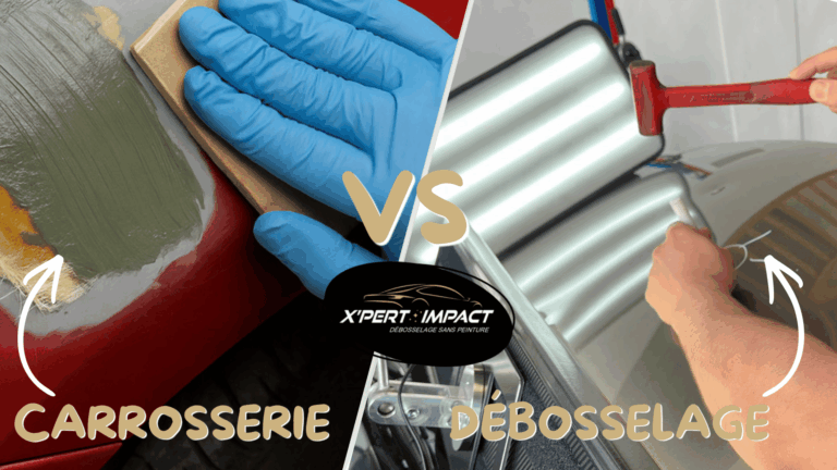 Débosselage VS carrosserie, c'est quoi la différence ?